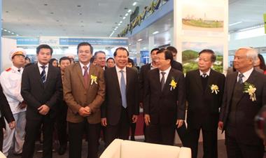 Đại học Mỏ - Địa chất tham gia Triển lãm quốc tế VIETCONSTECH 2014