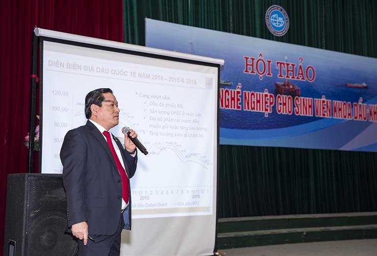 Tổng giám đốc PVEP Ngô Hữu Hải chia sẻ thông tin ngành dầu khí
