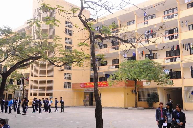 ký túc xá đh mỏ địa chất